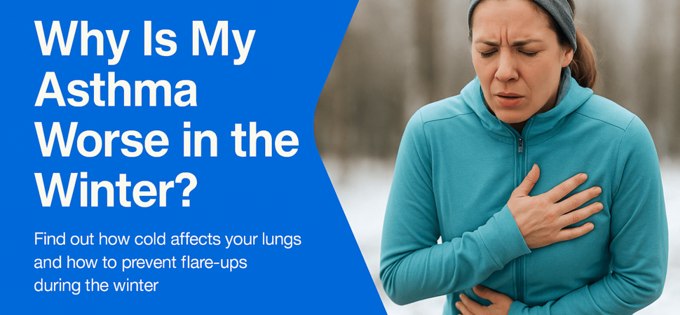 Why and what makes asthma worse in winter?