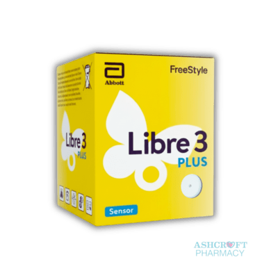 FreeStyle Libre 3 Plus: Continuous Glucose Monitoring Sensor FreeStyle Libre 3 Plus glucose monitoring sensor for continuous blood sugar tracking