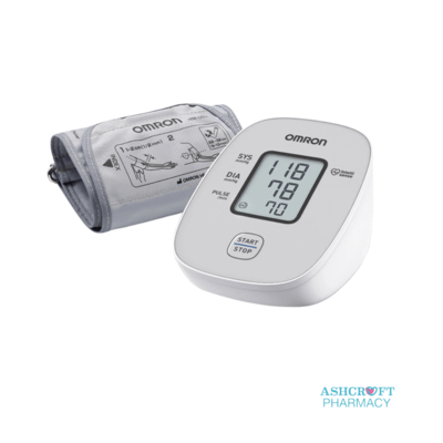 Buy Omron M2 Basic digital Upper Arm Home Blood Pressure Monitor  Ashcroft Pharmacy UK