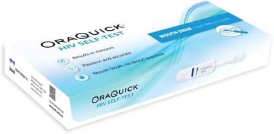 OraQuick In-Home HIV ST kit - CE Marked Tests over 99% Accurate - Ashcroft Pharmacy