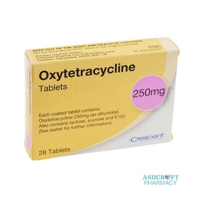 Oxytetracycline 250mg Tablets Oxytetracycline 250mg Tablets Online | Ashcroft Pharmacy UK