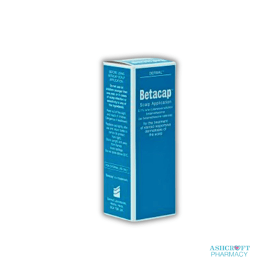 Betacap 0.1% Scalp Application contains betamethasone (a corticosteroid) 