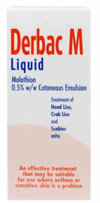 Derbac M Liquid 150ml - Scabies Treatment