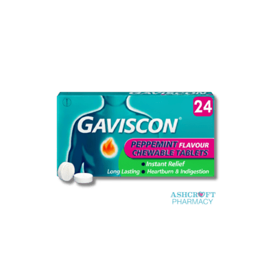 Gaviscon Peppermint Flavour Tablets