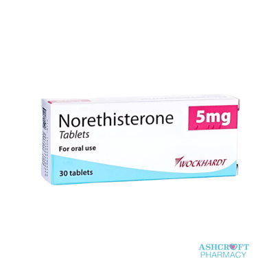 Norethisterone tablets for period delay - Ashcroft Pharmacy UK