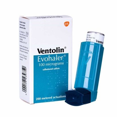 Ventolin Inhaler (Blue)