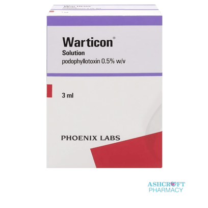 Buy Warticon Solution or Cream Online | Ashcroft Pharmacy UK