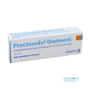 Buy Proctosedyl Ointment Online | Ashcroft Pharmacy UK