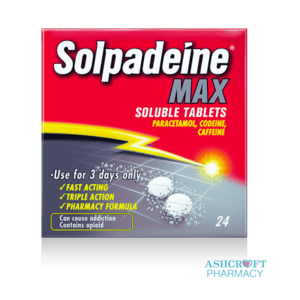 Solpadeine Max main product image - Ashcroft pharmacy