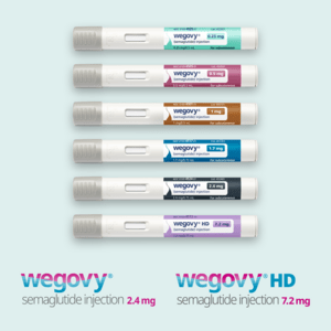 Wegovy® HD Pen 2.4mg to Wegovy® HD Pen 7.2mg uk